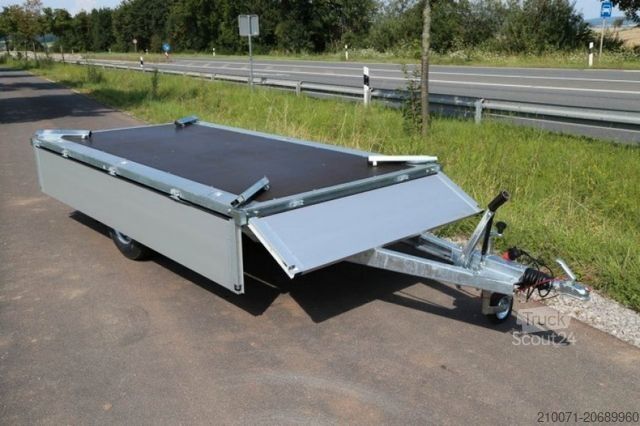 Avtoprikolica BLYSS Hochlader Anhänger 310x160x40cm 1350kg zGG