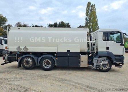 Βυτιοφόρο φορτηγό MAN TGS 26.440 / Top Load / Diesel / Lindner-Fischer