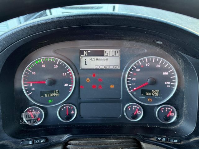 Houttransportwagen MAN TGS 26.440 6x4 Kurzholzzug Palfinger SägeGreifer