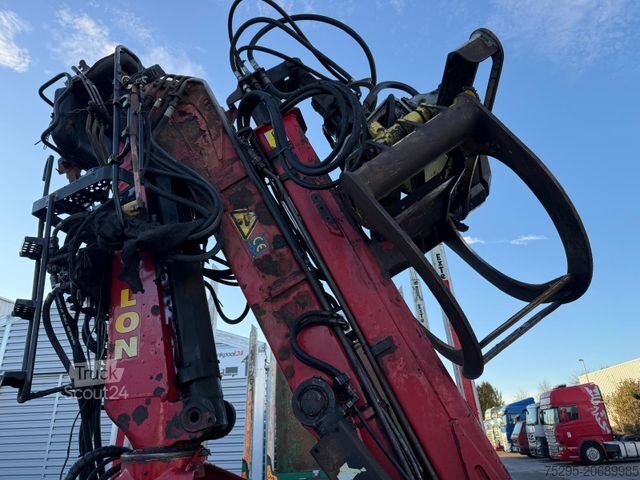 Houttransportwagen MAN TGS 26.440 6x4 Kurzholzzug Palfinger SägeGreifer