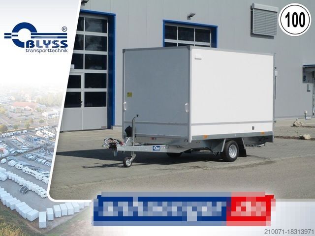 Remorque à caisse BLYSS Hochlader Anhänger 300x180x180cm 1300kg
