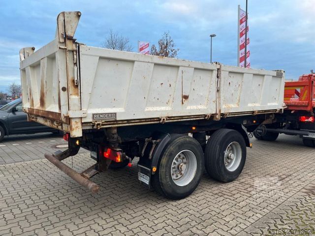 Three-way tipper trailer RENDERS Tandem-3-Seiten-Kipper RMAD 9-9L Kippanhänger