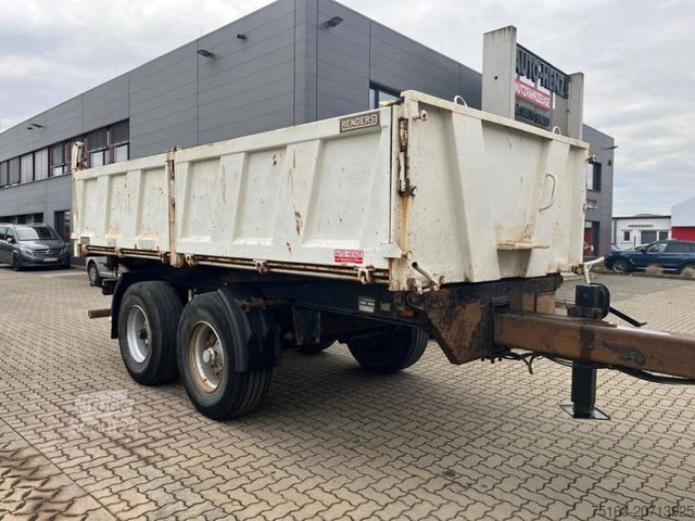 Three-way tipper trailer RENDERS Tandem-3-Seiten-Kipper RMAD 9-9L Kippanhänger