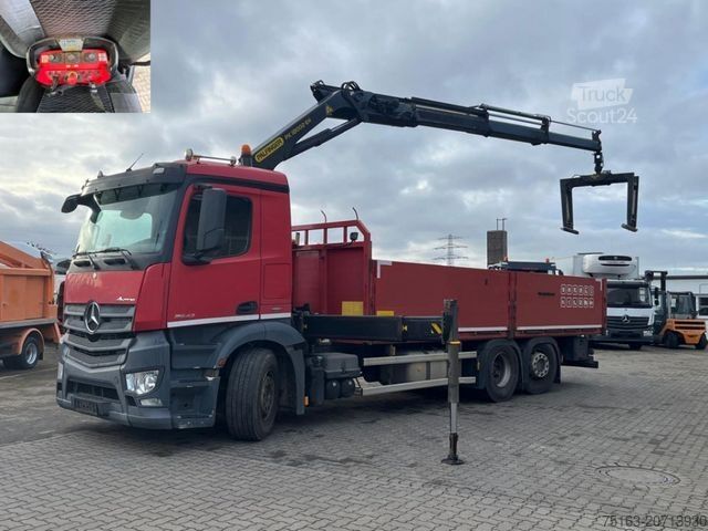 Autokran MERCEDES-BENZ Antos 2542 6x2 Pritsche Kran Palfinger PK 18002.