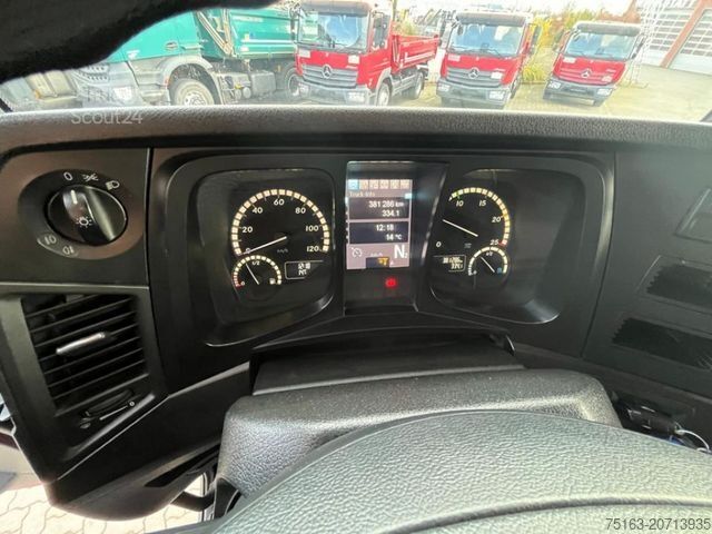 Ciężarówka z płaską platformą MERCEDES-BENZ Antos 2542 6x2 Pritsche Kran Palfinger PK 18002.