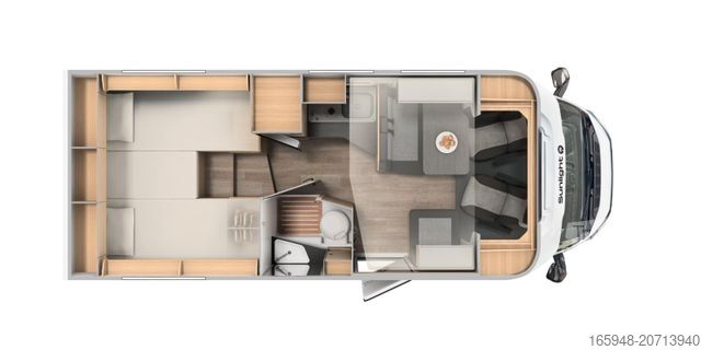 Halvintegrerad husbil SUNLIGHT SUB T S 67 ab 52.499€**perfekte Vermietfahrzeug*