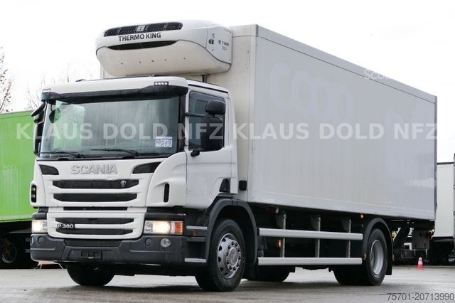 Chladírenský vůz SCANIA P 360 Kühlkoffer Retarder Vollluft LBW Euro 6