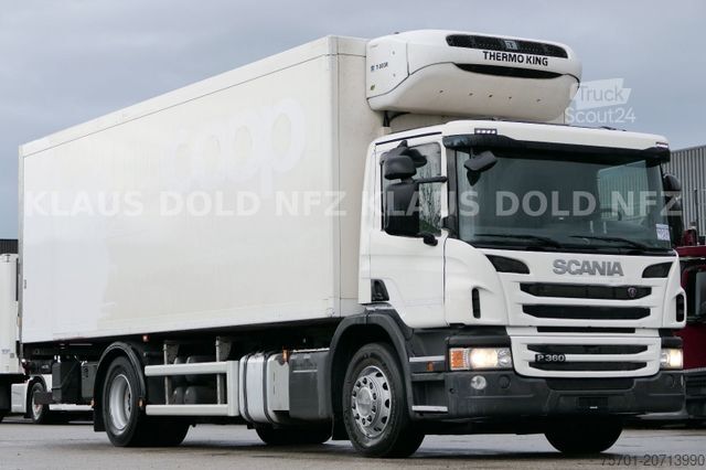 Chladírenský vůz SCANIA P 360 Kühlkoffer Retarder Vollluft LBW Euro 6
