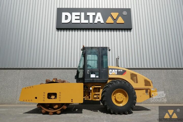 Tek tamburlu silindir Caterpillar CP76