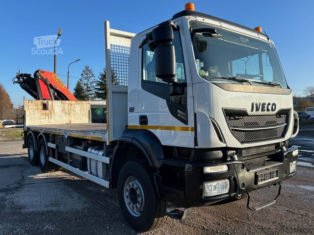монтиран на камион кран Iveco X-WAY 360 6X4/PALFINGER PK.22002 + FUNK