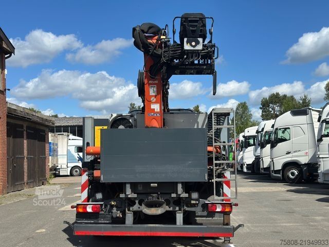 Gru montata su autocarro MERCEDES-BENZ Antos 2646 Baustoff Atlas 206.3 Lift/Lenk AHK