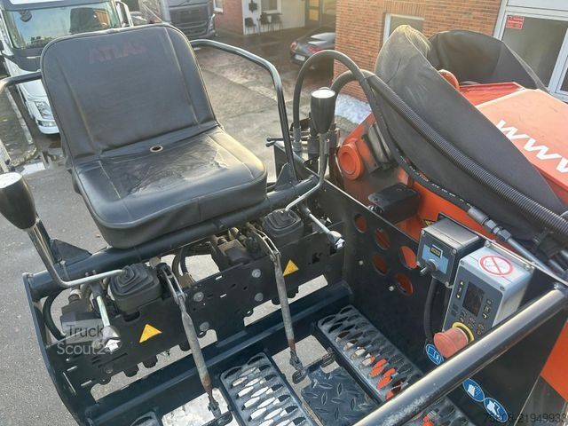 Gru montata su autocarro MERCEDES-BENZ Antos 2646 Baustoff Atlas 206.3 Lift/Lenk AHK