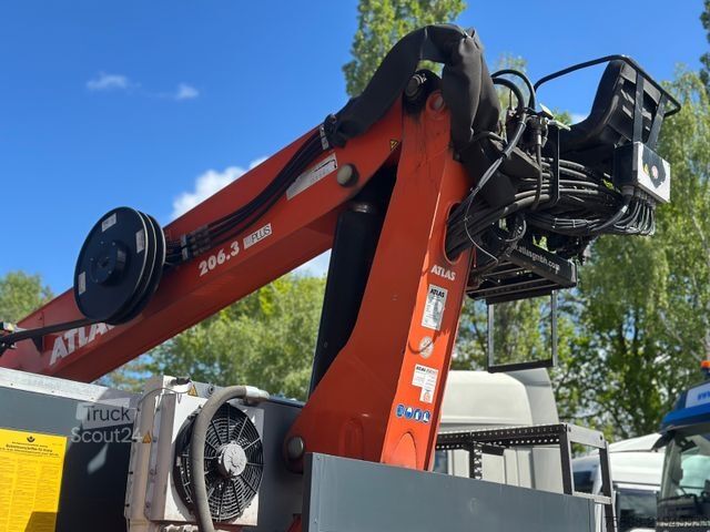 Gru montata su autocarro MERCEDES-BENZ Antos 2646 Baustoff Atlas 206.3 Lift/Lenk AHK