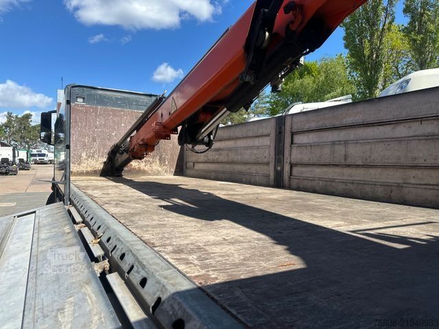 Gru montata su autocarro MERCEDES-BENZ Antos 2646 Baustoff Atlas 206.3 Lift/Lenk AHK