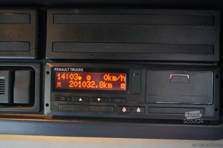 Πλατφόρμα με γερανό Renault C280 DTI 8 / FASSI crane 5.6T / 560 mth