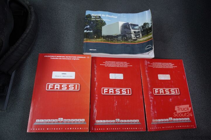 Burtowy z HDS MAN TGS 26.360 Flatbed / Fassi F175 7.7 T /