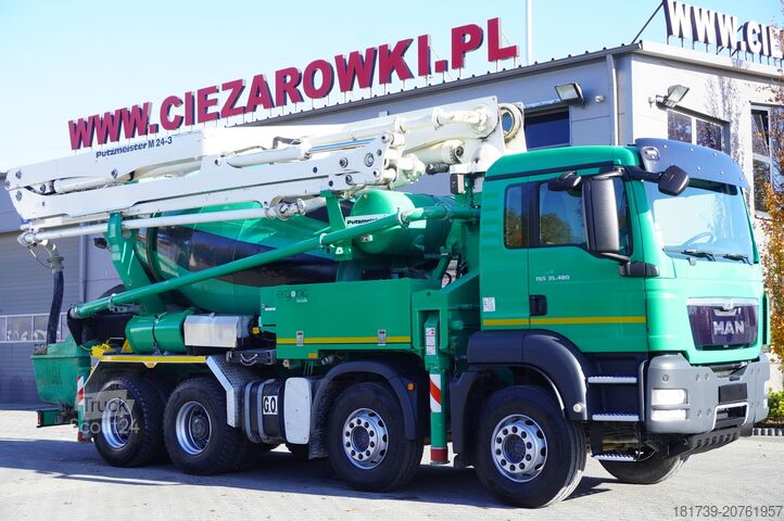 Pompogruszka MAN TGS 35.480 8x4 Concrete Mixer Pump truck