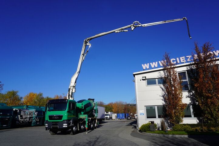 Pompogruszka MAN TGS 35.480 8x4 Concrete Mixer Pump truck