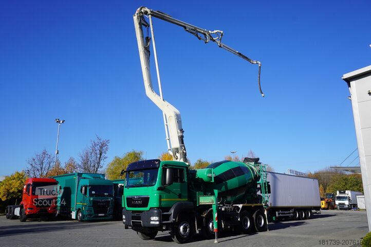 Pompogruszka MAN TGS 35.480 8x4 Concrete Mixer Pump truck