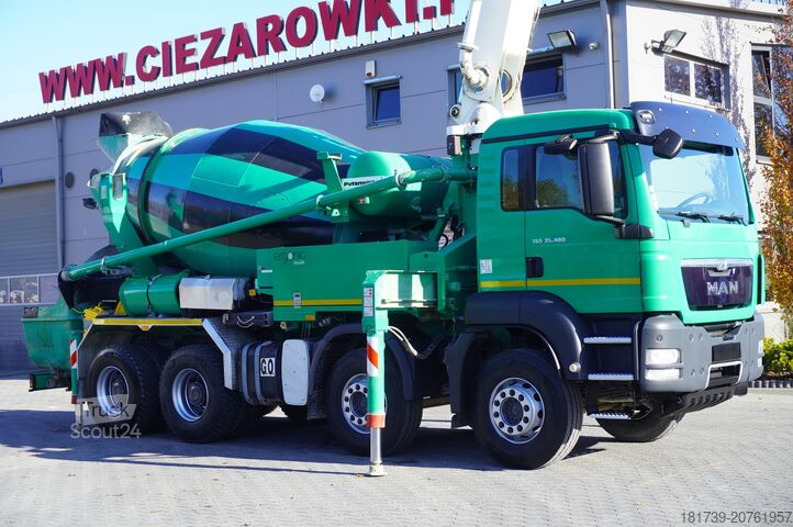 Pompogruszka MAN TGS 35.480 8x4 Concrete Mixer Pump truck