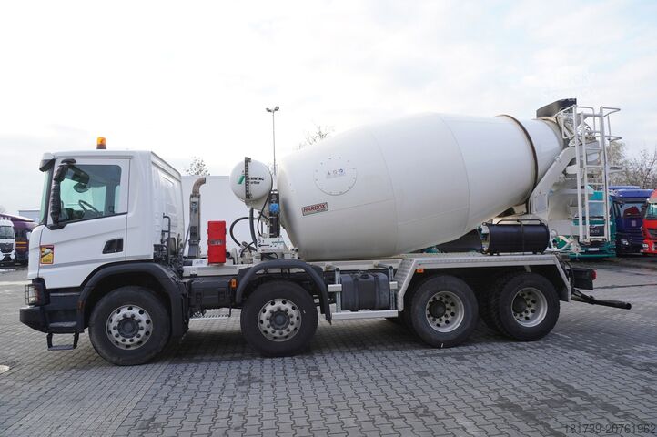 Betoniarka SCANIA P410 XT 8x4 / 80 tho. km!!! / SCHWING