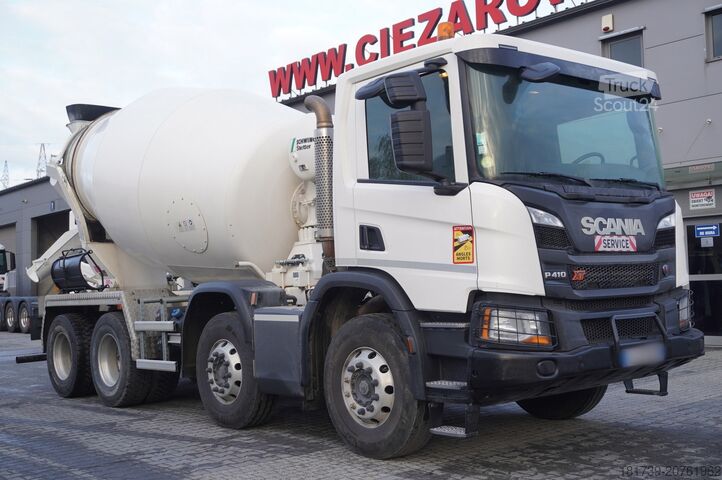 Betoniarka SCANIA P410 XT 8x4 / 80 tho. km!!! / SCHWING