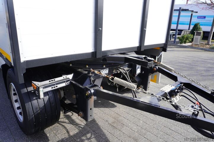 Krone celtniecības piekabe Krone Construction trailer /Flatbed 18 pallets