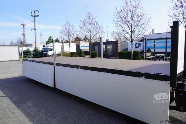 Krone celtniecības piekabe Krone Construction trailer /Flatbed 18 pallets