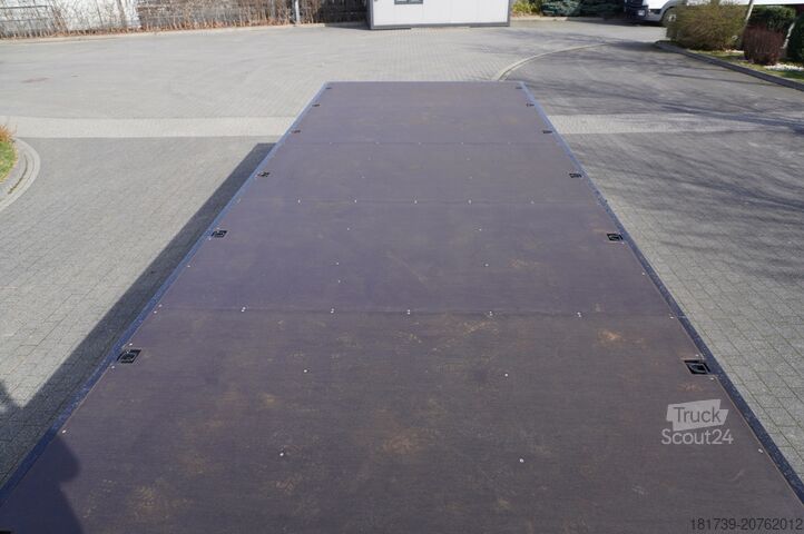 Krone celtniecības piekabe Krone Construction trailer /Flatbed 18 pallets