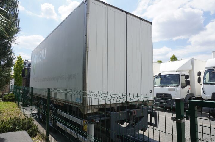 Caurbraucama konteineru piekabe Fruehauf passthrough box trailer 18 EPAL / 2021 /