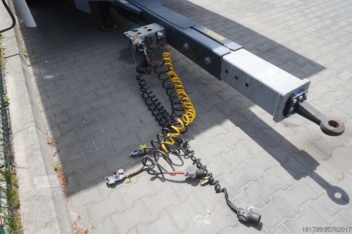 Caurbraucama konteineru piekabe Fruehauf passthrough box trailer 18 EPAL / 2021 /