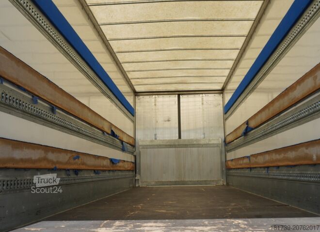 Caurbraucama konteineru piekabe Fruehauf passthrough box trailer 18 EPAL / 2021 /