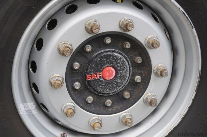 Caurbraucama konteineru piekabe Fruehauf passthrough box trailer 18 EPAL / 2021 /