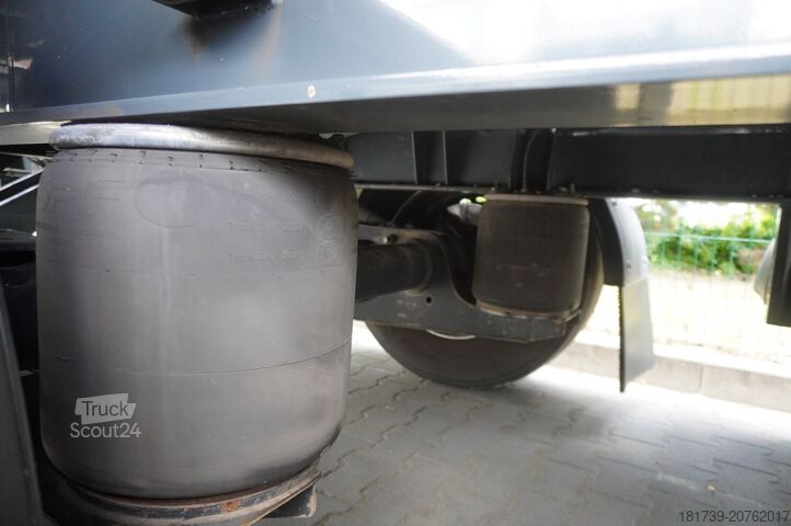 Caurbraucama konteineru piekabe Fruehauf passthrough box trailer 18 EPAL / 2021 /