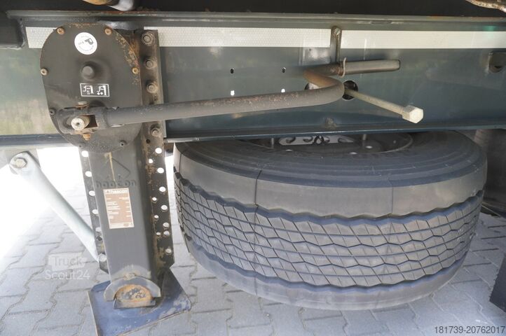 Caurbraucama konteineru piekabe Fruehauf passthrough box trailer 18 EPAL / 2021 /