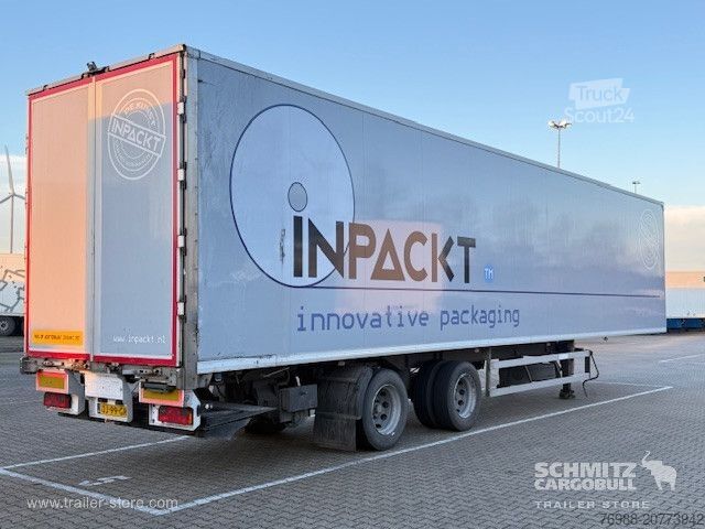 Furgonska polprikolica Groenewegen Trockenfrachtkoffer Standard Ladebordwand