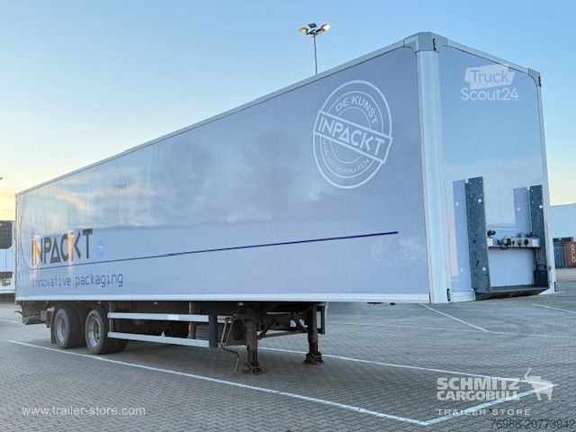 Furgonska polprikolica Groenewegen Trockenfrachtkoffer Standard Ladebordwand