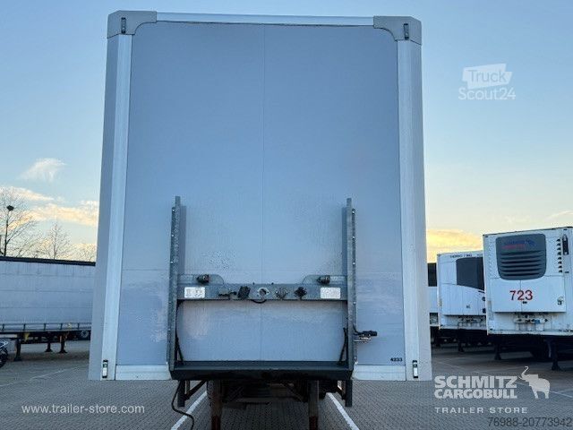 Furgonska polprikolica Groenewegen Trockenfrachtkoffer Standard Ladebordwand