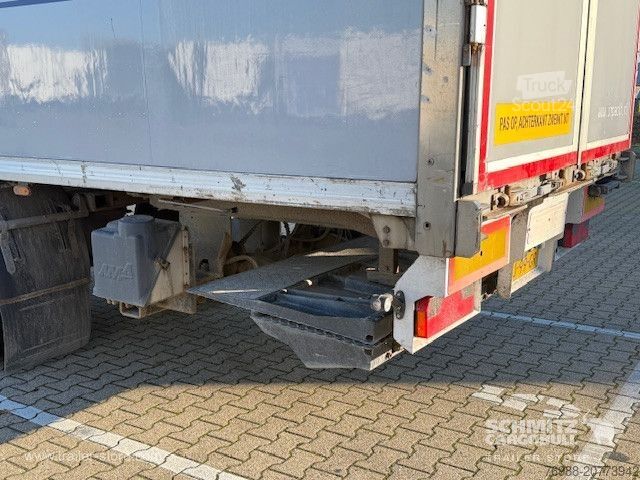 Furgonska polprikolica Groenewegen Trockenfrachtkoffer Standard Ladebordwand