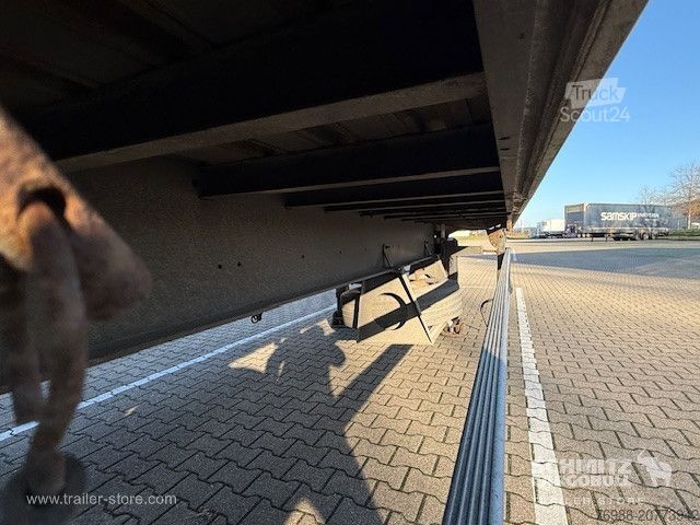 Furgonska polprikolica Groenewegen Trockenfrachtkoffer Standard Ladebordwand