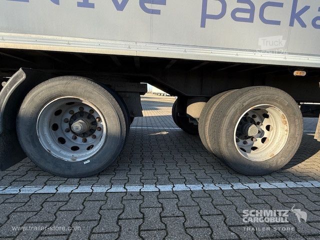 Furgonska polprikolica Groenewegen Trockenfrachtkoffer Standard Ladebordwand