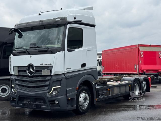 Swap body truck MERCEDES-BENZ ACTROS 2545 L / MULTIWECHSLER / MIROR-CAM