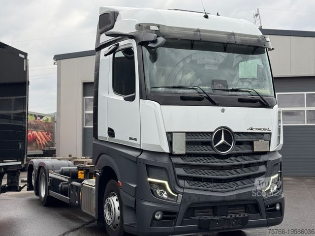 Swap body truck MERCEDES-BENZ ACTROS 2545 L / MULTIWECHSLER / MIROR-CAM