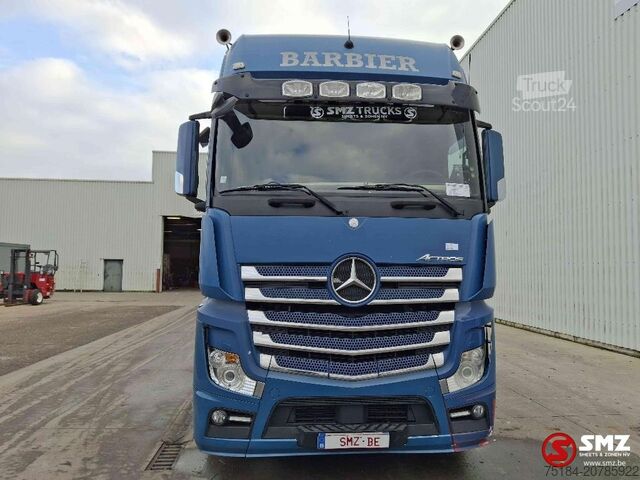 Camion de transport d'automobiles Mercedes Actros 1848 Lohr LKW transporter TOP