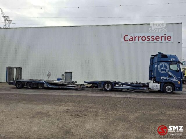 Camion de transport d'automobiles Mercedes Actros 1848 Lohr LKW transporter TOP