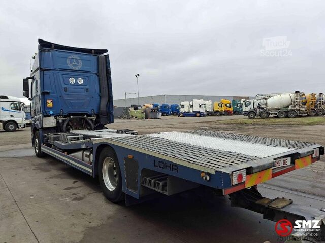 Camion de transport d'automobiles Mercedes Actros 1848 Lohr LKW transporter TOP
