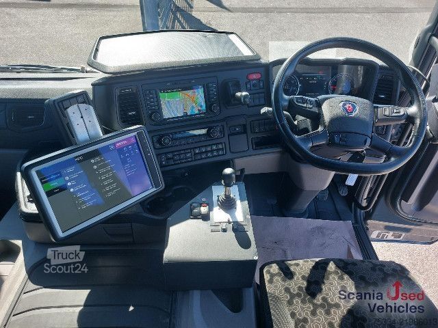 Ielu tīrīšanas mašīna Scania G 500 B4x2NB BROCK Kehrmaschine Hydrostat OMSI HT6