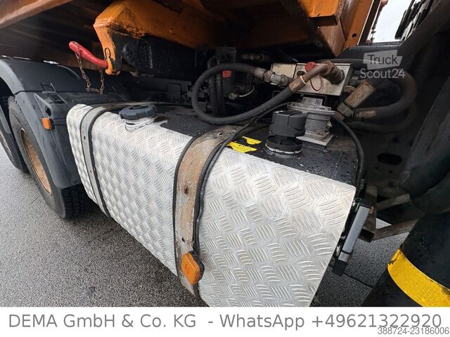 Kravas automašīnai uzstādīts celtnis MAN TGS 28400*6x4*HIAB*Klima*3Seitenkipper*Lenk+Lift