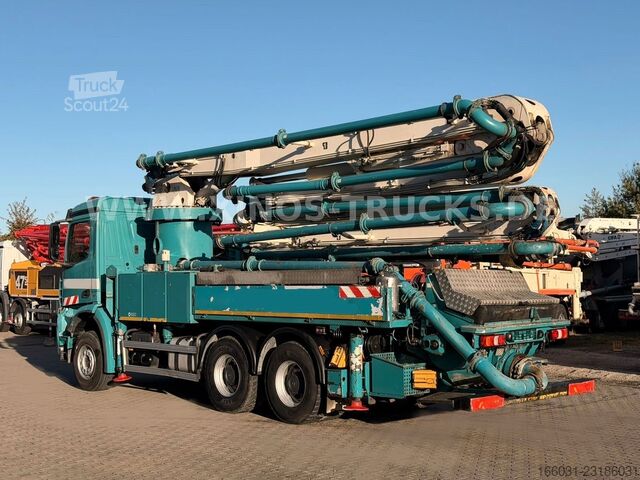 Betonpumpebil MERCEDES-BENZ Arocs 6X4 SERMAC 33M/5 - manual gear