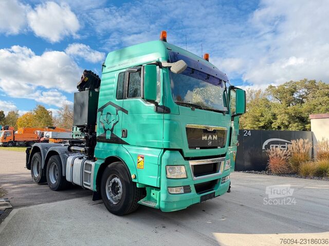 Standard trækkerunit MAN TGX 28.400  Kran Palfinger PK 32080 20m FUNK